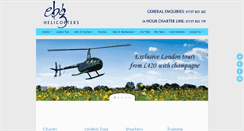 Desktop Screenshot of ebghelicopters.co.uk