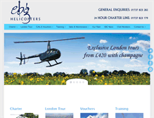 Tablet Screenshot of ebghelicopters.co.uk